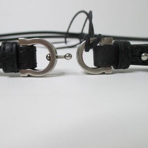 Ferragamo Womens Double Strap Belt Size 95 NWT